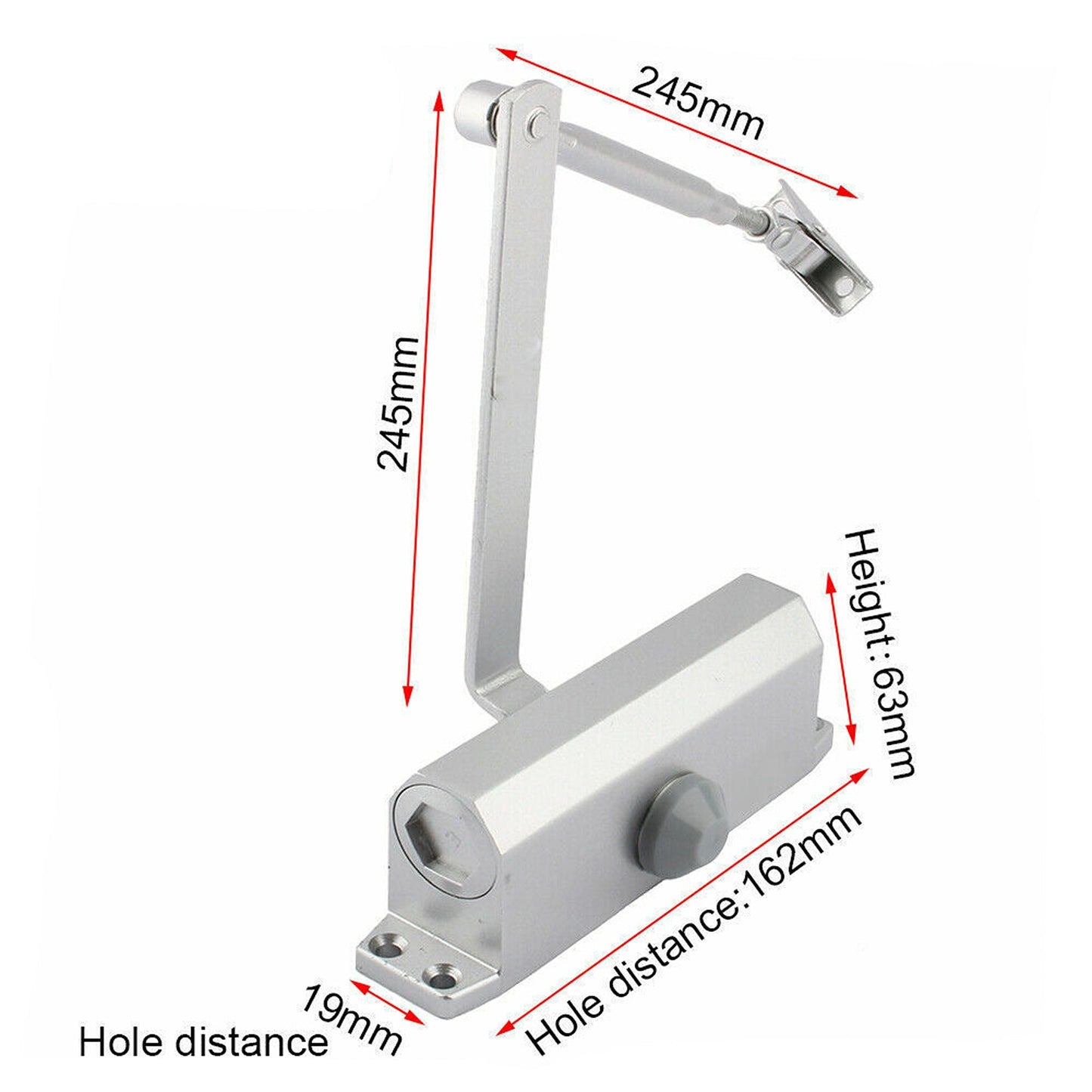 Commercial Heavy-Duty Fire Rated Door Closer
