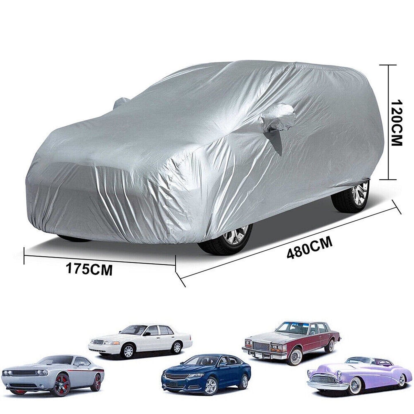 Universal SUV Auto Cover Waterproof Indoor and Outdoor Protection