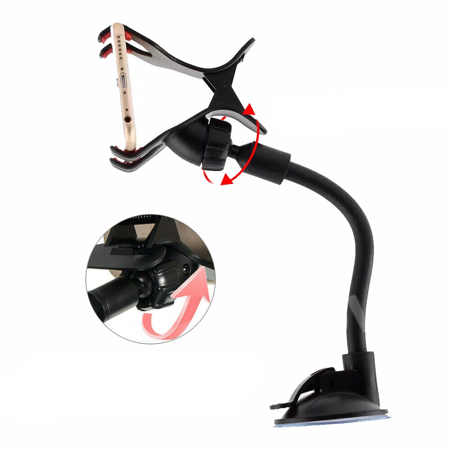 Universal Phone Mount Car Holder Suction Windscreen Dashboard