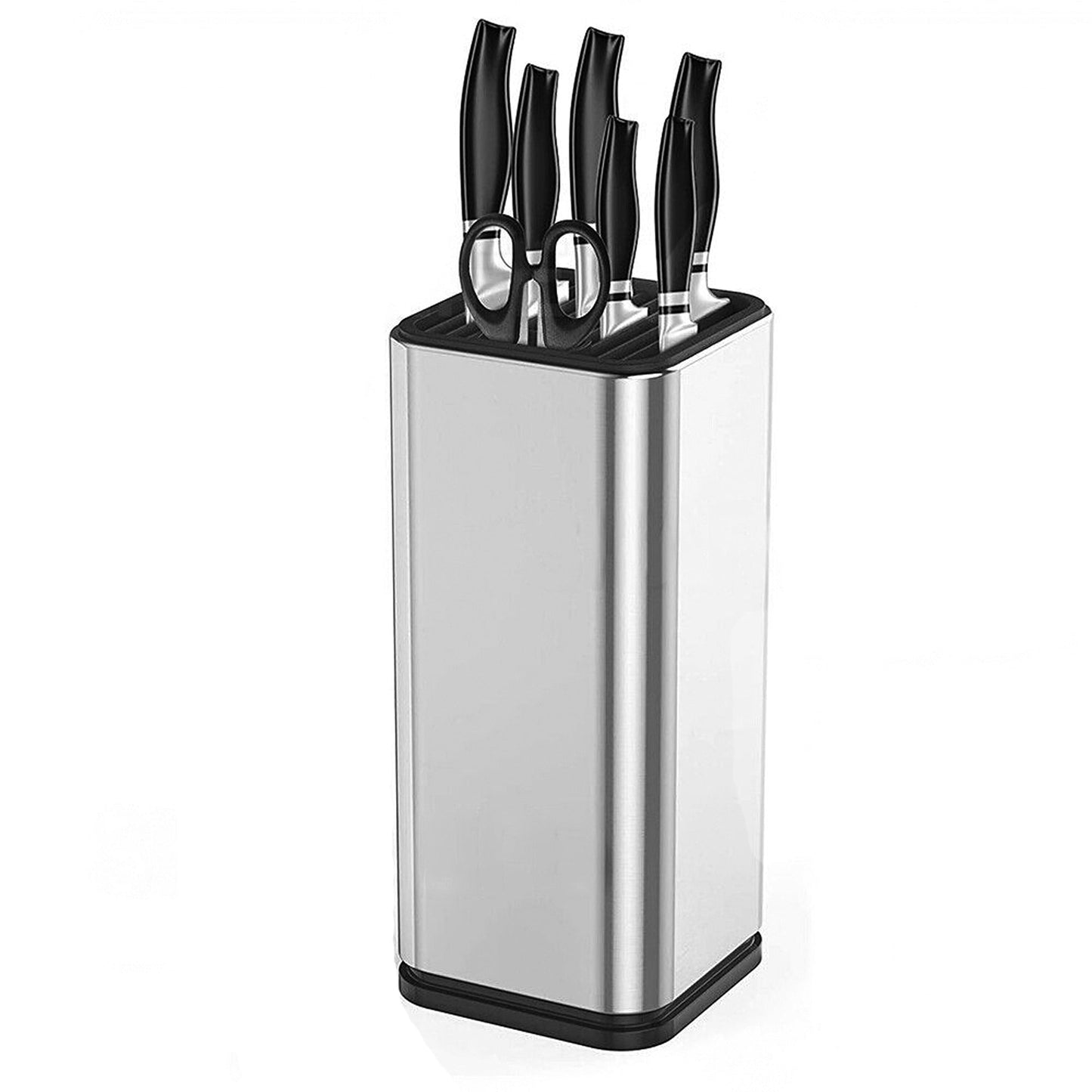 Stainless Steel Stand for Knife Storage Universal Block Organizer