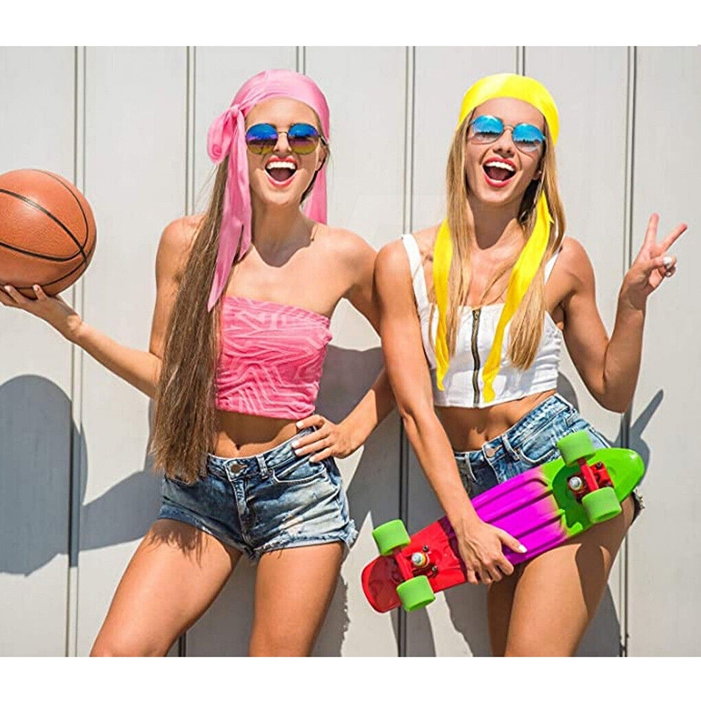 Silk Pirate Cap Fashion Unisex Bandana Doo Durag Headwear