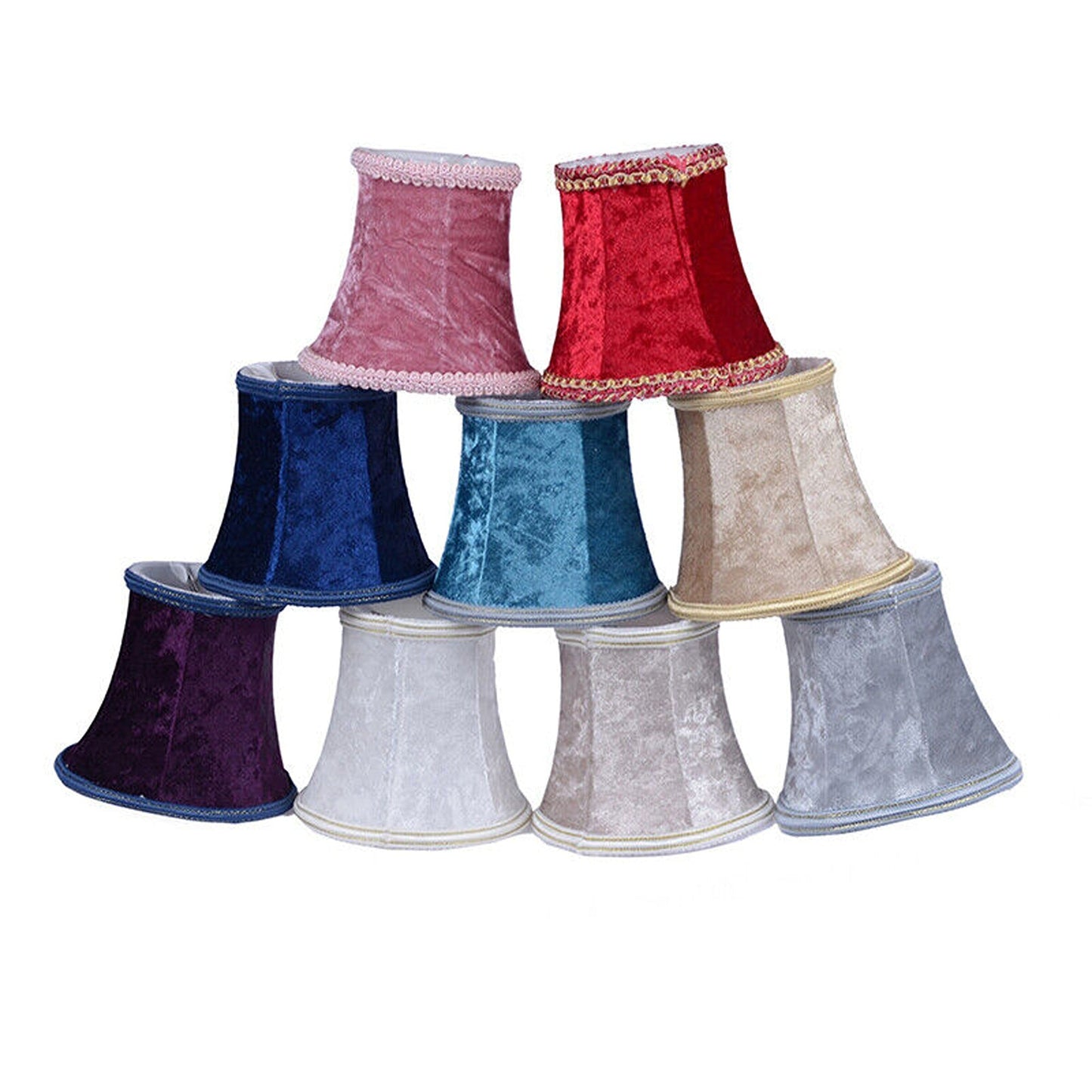 Assorted Colors Fabric Art Lampshade for Table and Floor Lamps