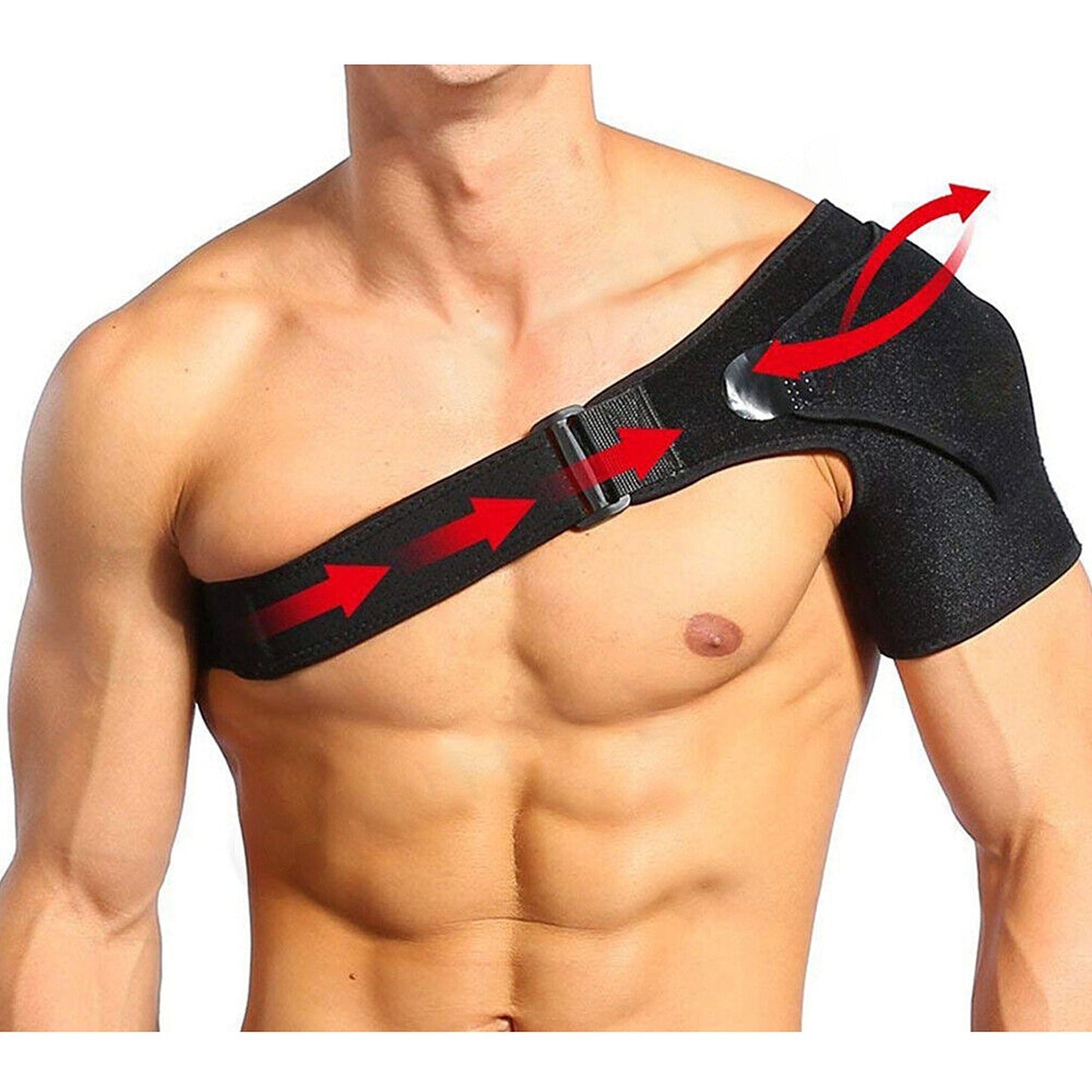 Compression Shoulder Support Bandage Sports Brace Protector Strap