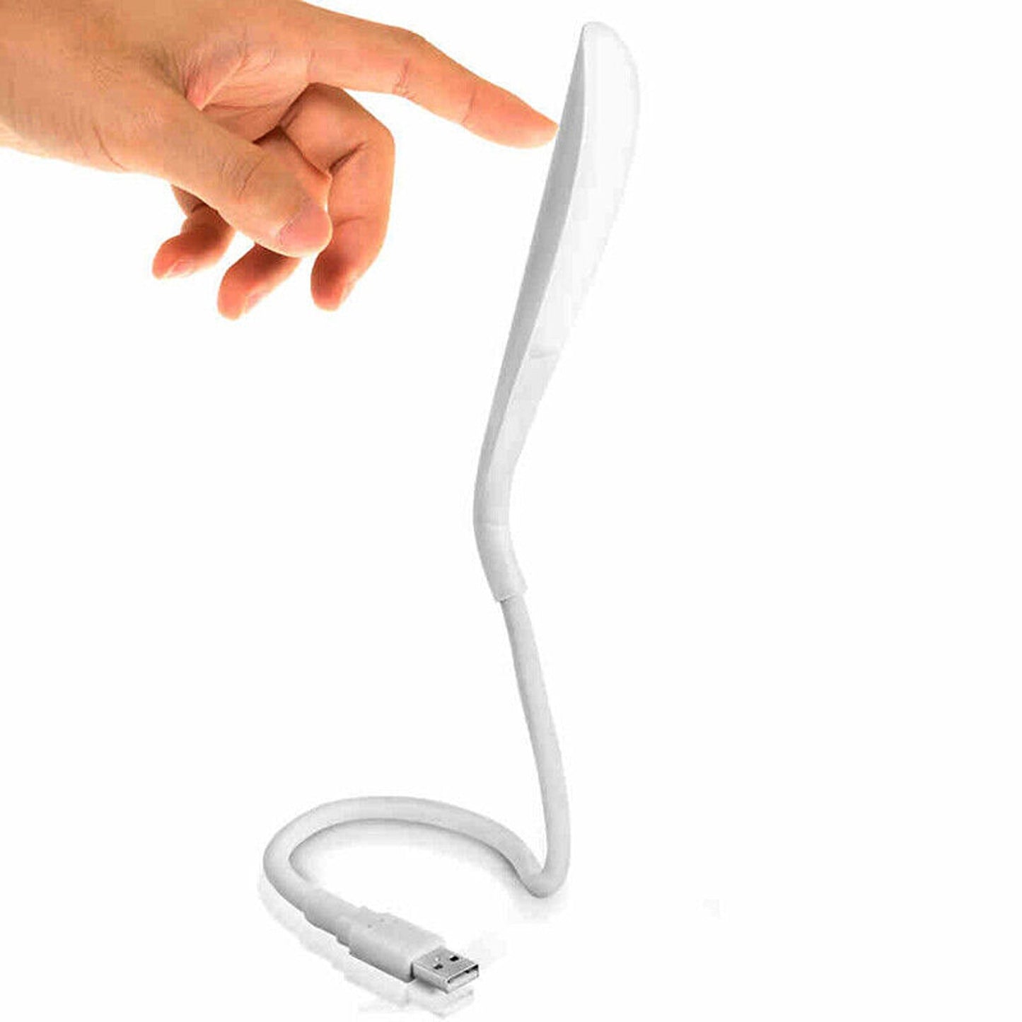 Flexible USB LED Lamp Bendable Light for Keyboard and Laptop 1pc