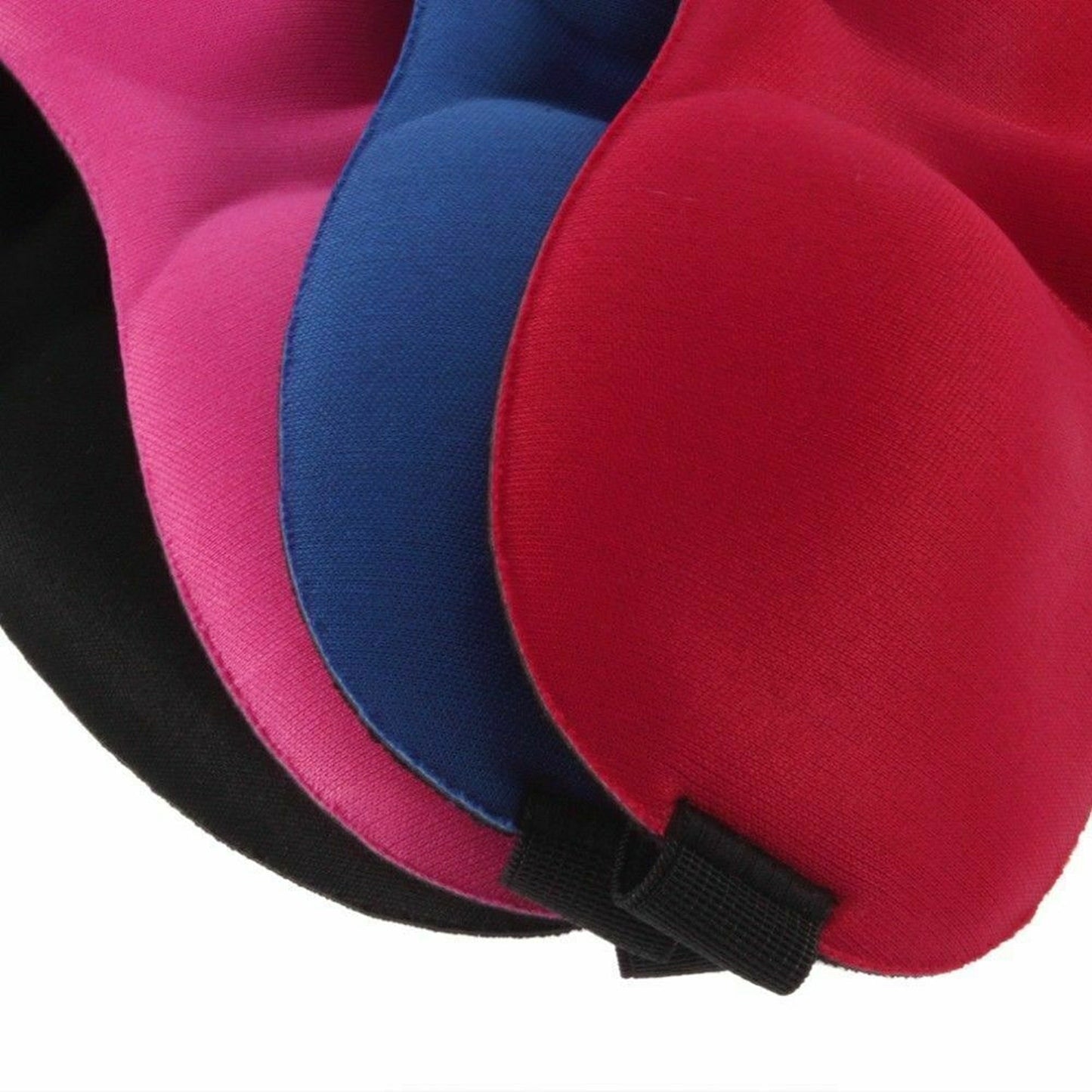 4pcs Memory Foam Sleep Mask Soft Padded Eye Shade for Travel