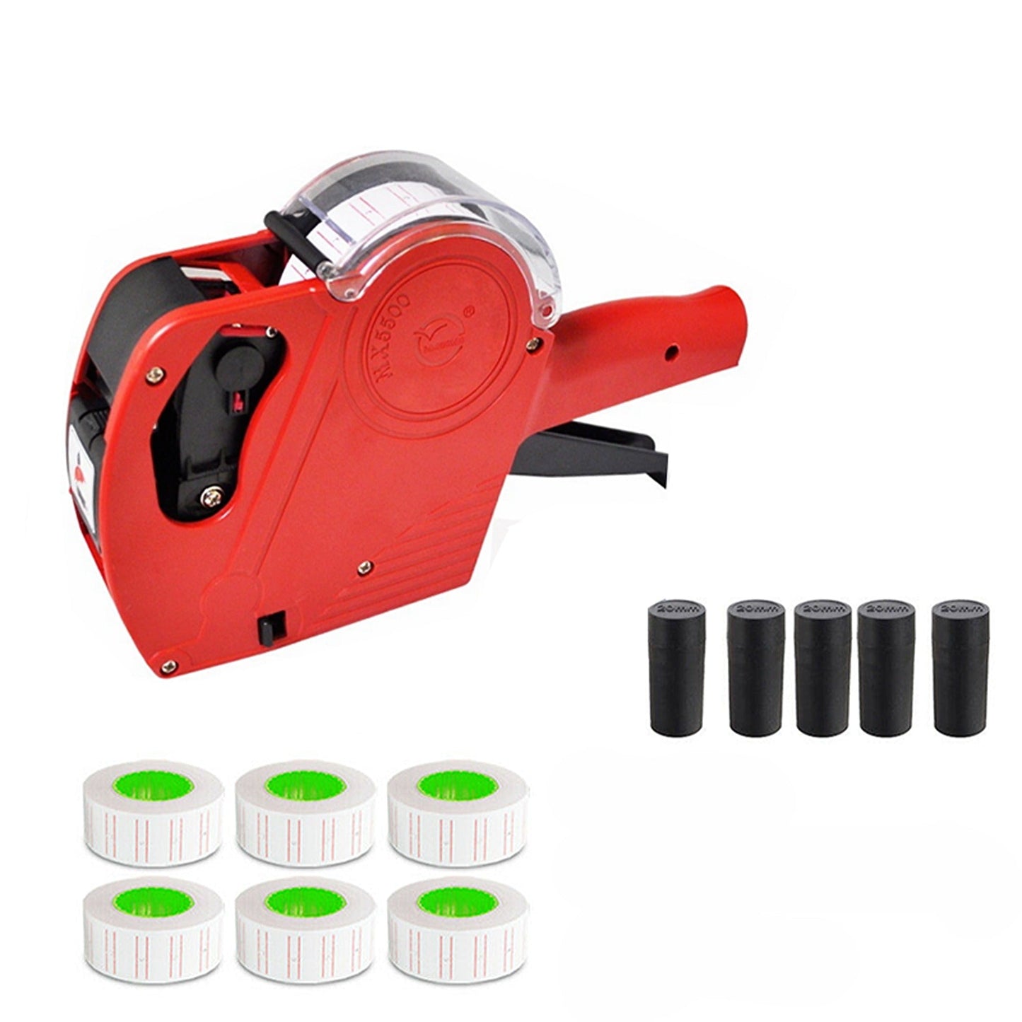 Pricing Tag Gun Kit with Labels and Inks Included