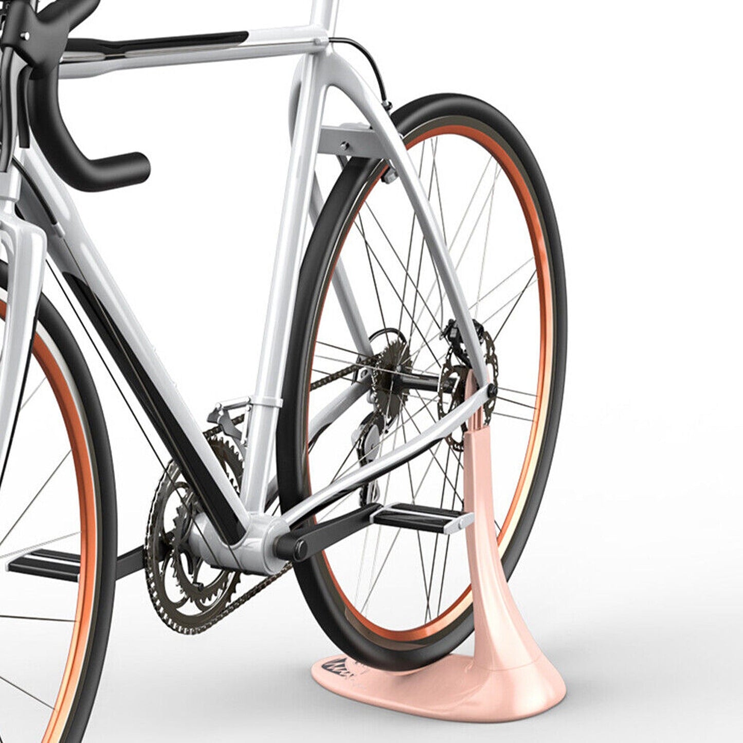 Adjustable Vertical Bike Stand with Floor Support