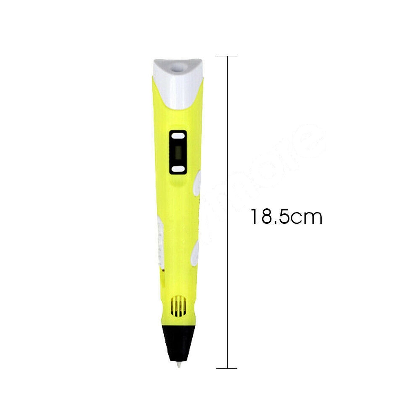 LCD 3D Printer Pen with Three Filaments for Drawing