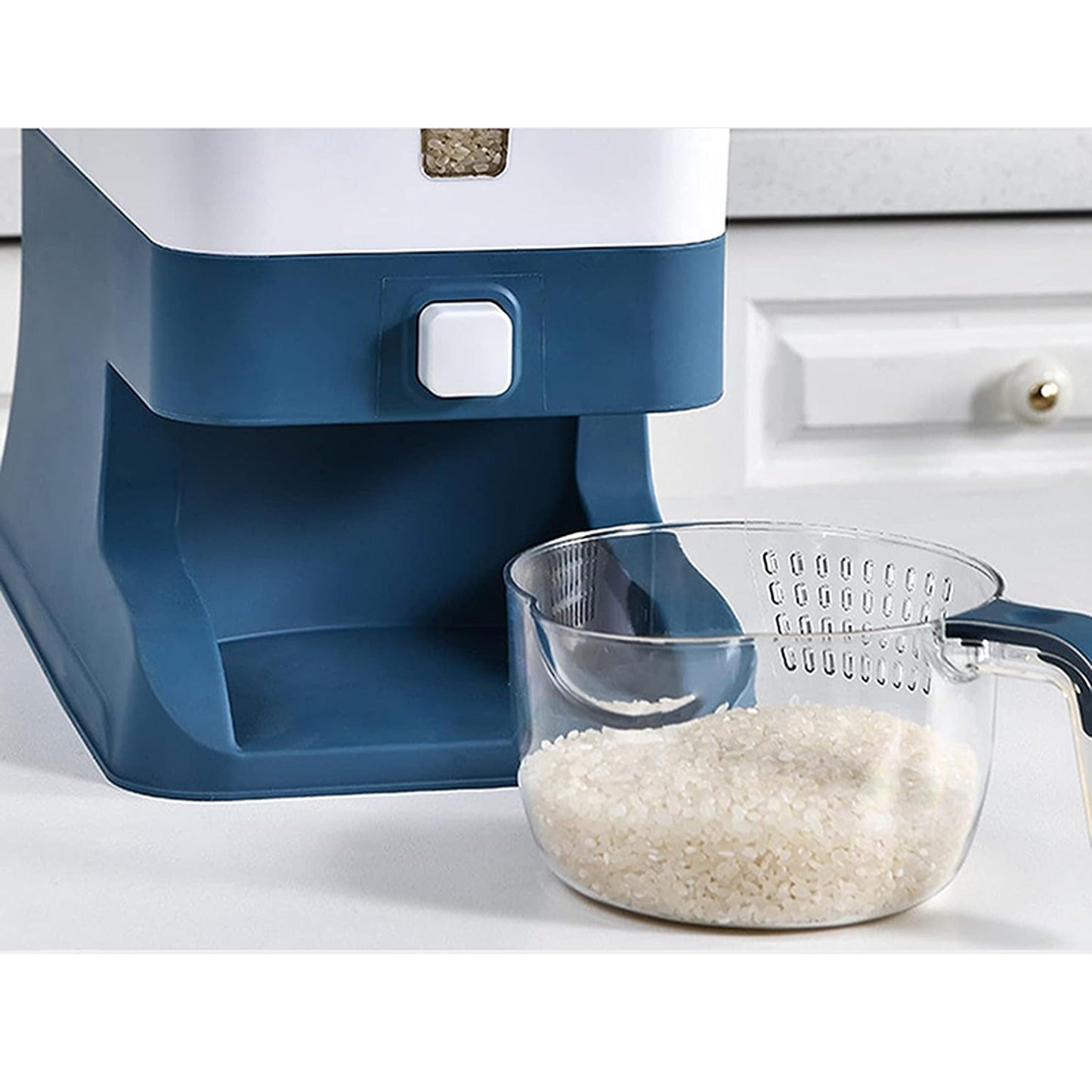 12kg Auto Grain Case Dry Food Cereal Dispenser Kitchen Storage Box