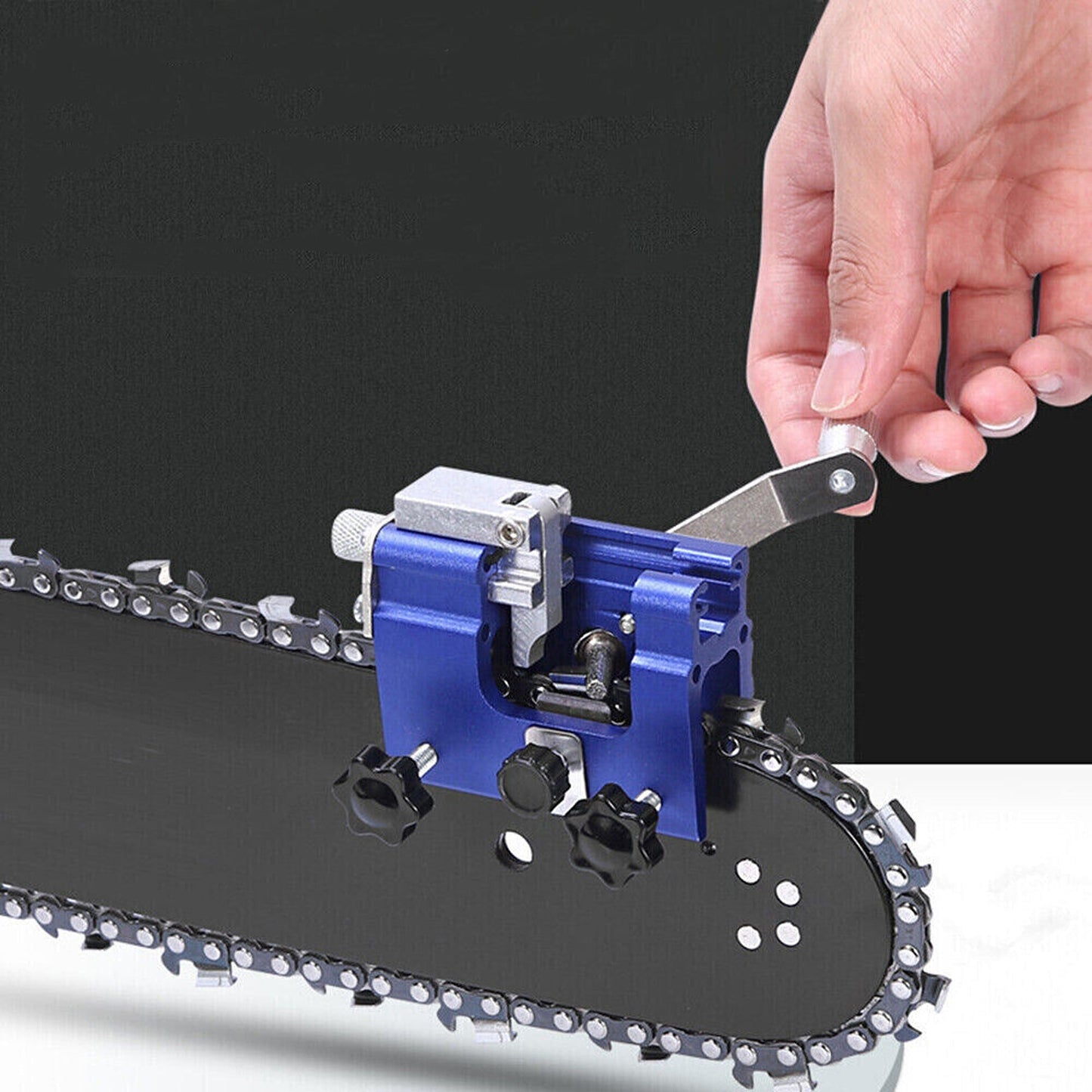 Portable Tool for Chainsaw Blade Sharpening