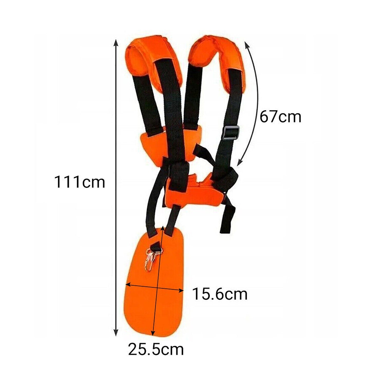 Universal Double Shoulder Strap Harness Brushcutter Whipper Snipper Trimmer