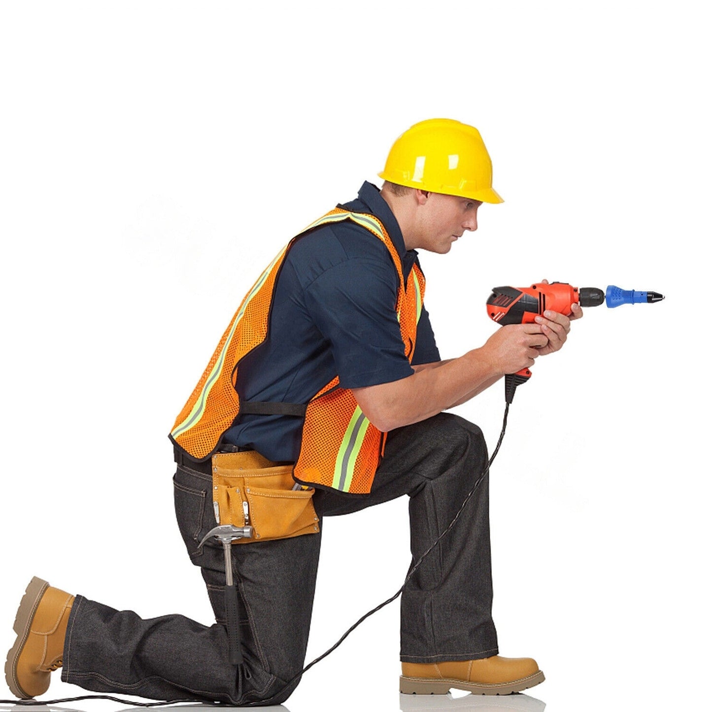Drill Adapter Rivet Gun Attachment for Cordless Riveter with Nuts