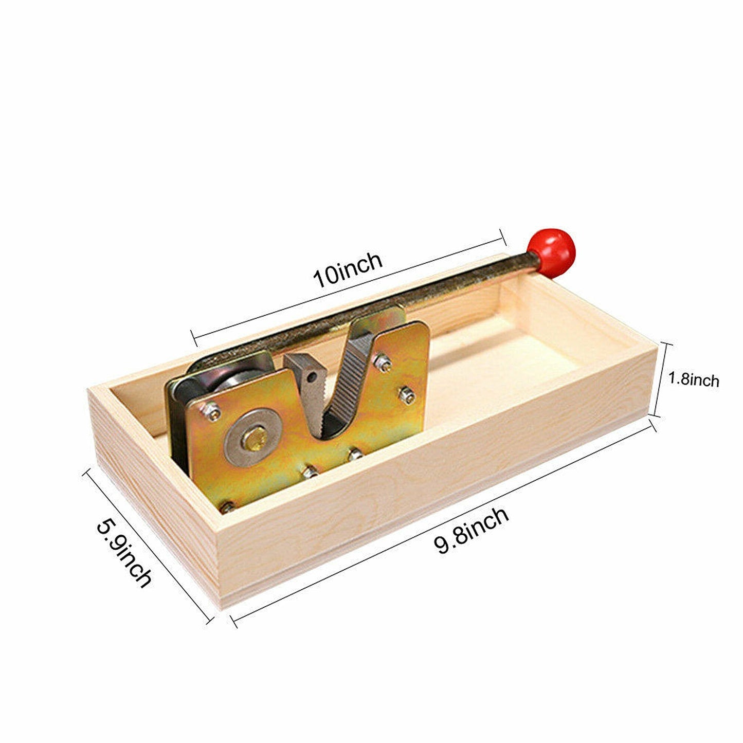 Manual Macadamia Nut Cracker with Hand Grip Durable Nutcracker Tool
