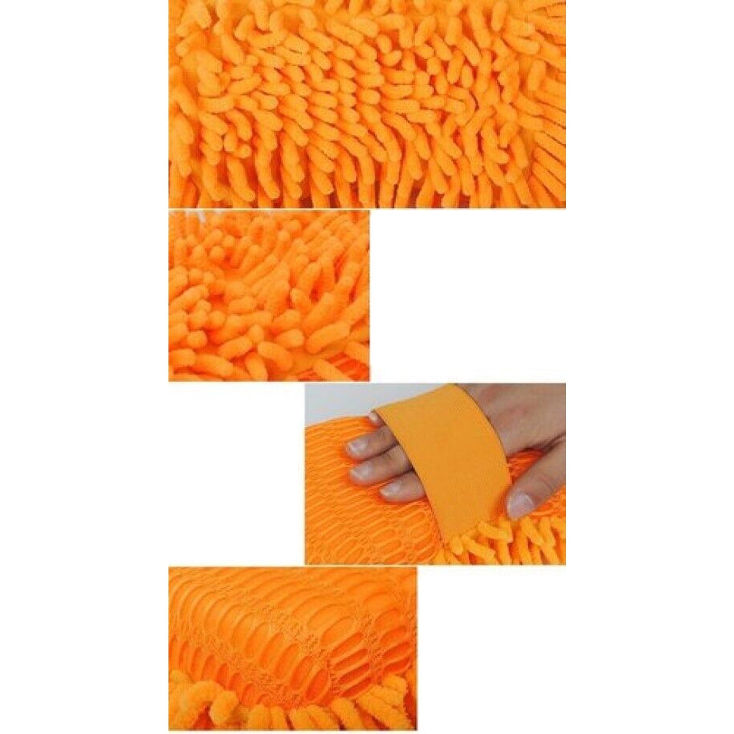 Plush Soft Microfiber Car Wash Sponge Detailing and Home Cleaning