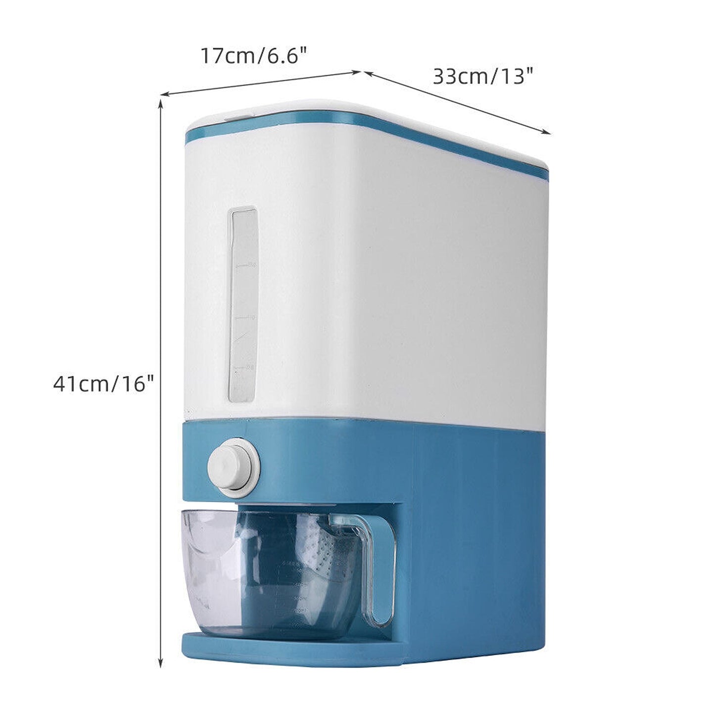 Rice Storage Container with Airtight Lid Ideal for Kitchen Organization