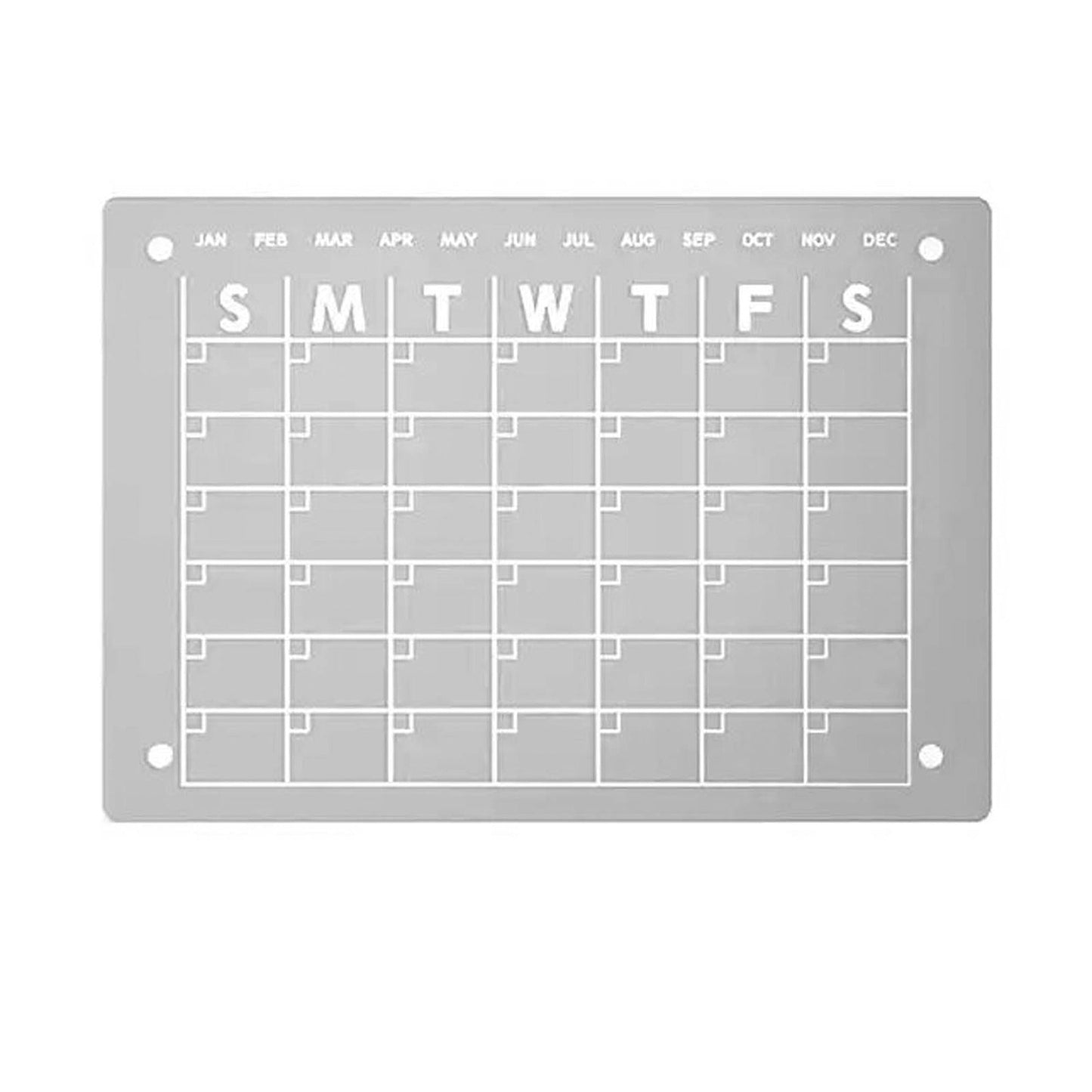 Magnetic Weekly Planner Whiteboard for Fridge with Acrylic Surface