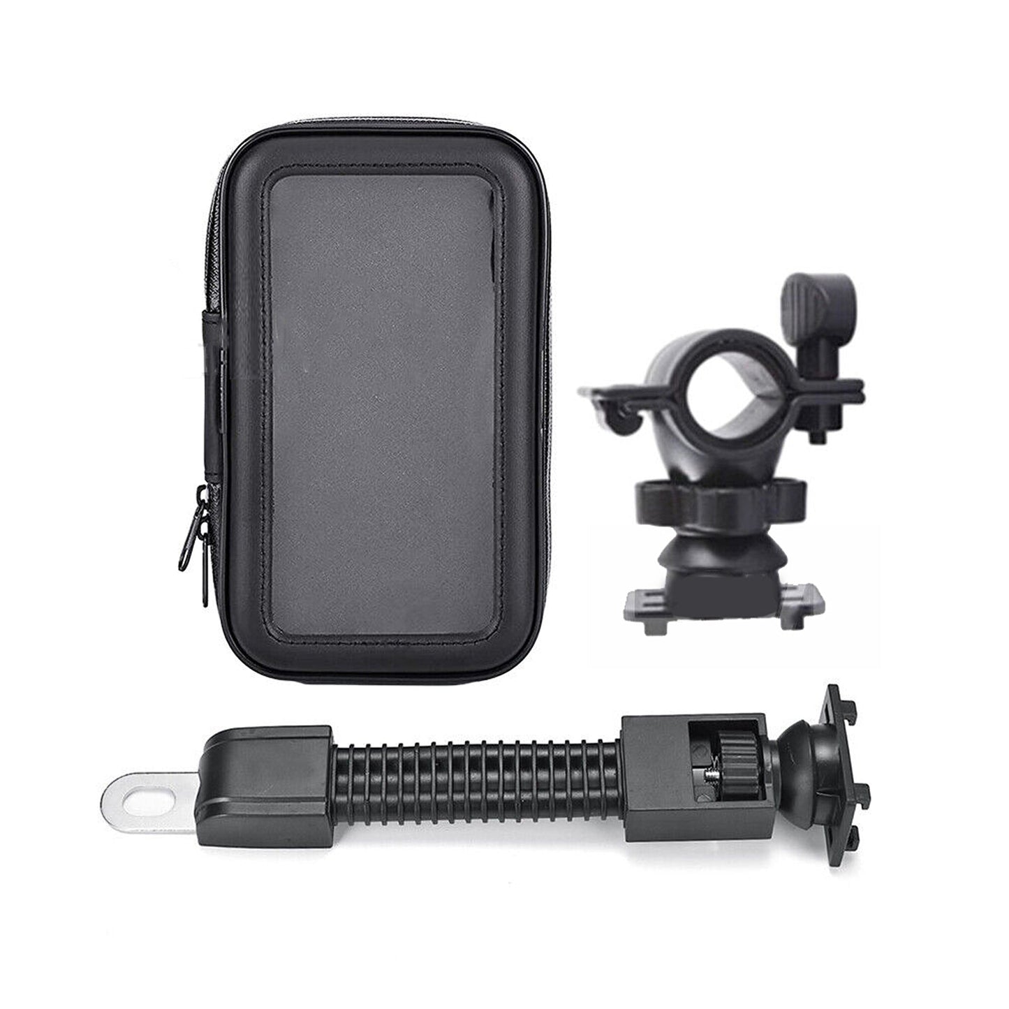 Motorcycle Handlebar Mount Phone Case Waterproof Bike Holder