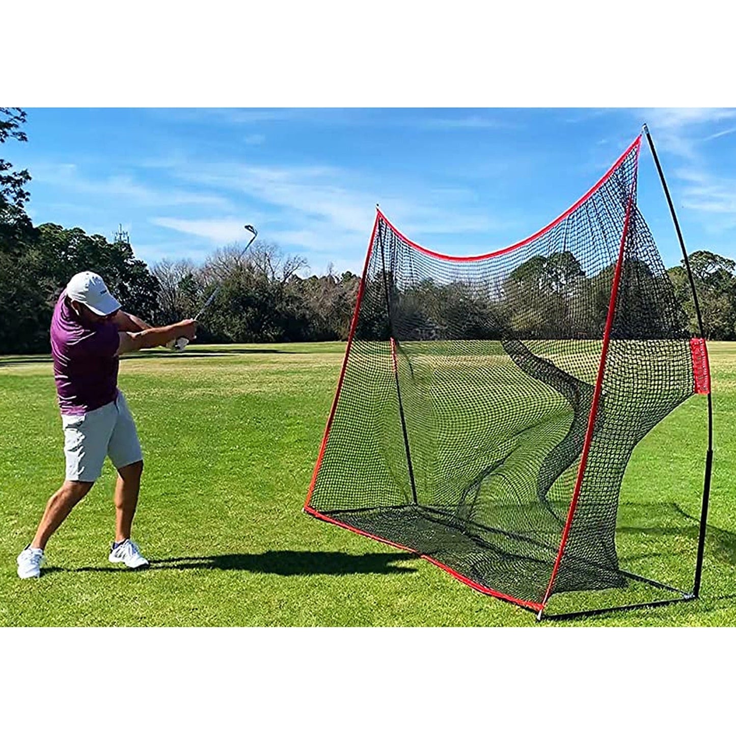 Golf Net for Driving and Chipping - Training Aid with Bag 10ft