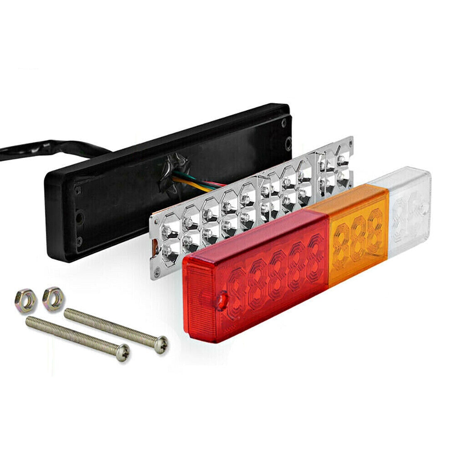 2pcs Tail Lamp LED Trailer Lights Ute Truck Caravan Indicator 12V