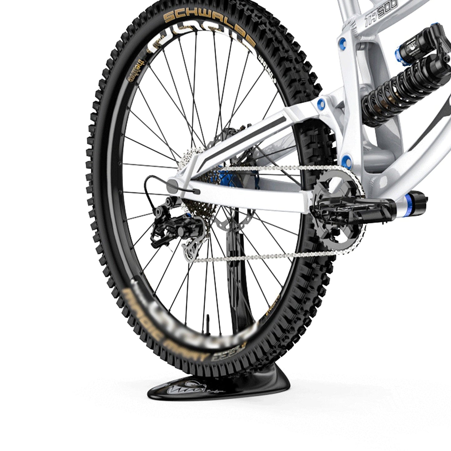 Adjustable Vertical Bike Stand with Floor Support