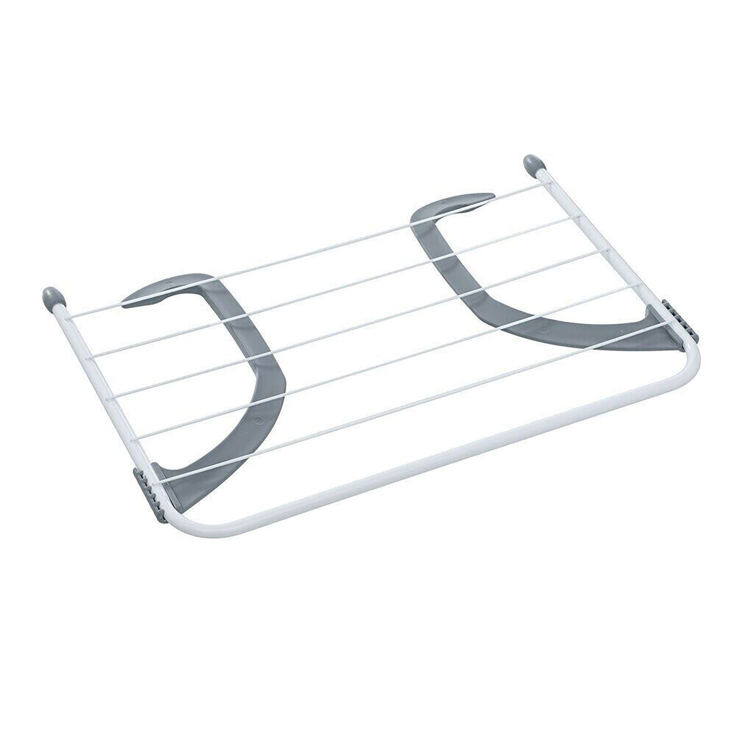 2pcs Portable Over Door Clothes Airer Drying Rack for Indoor Laundry