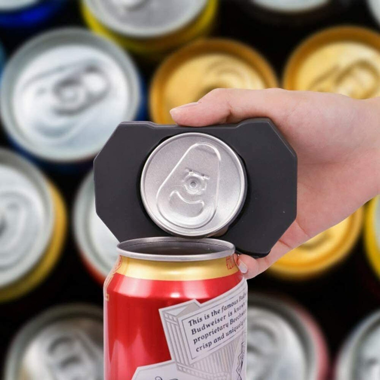 2 in 1 Manual Can and Bottle Opener Go Swing Topless Beer Opener
