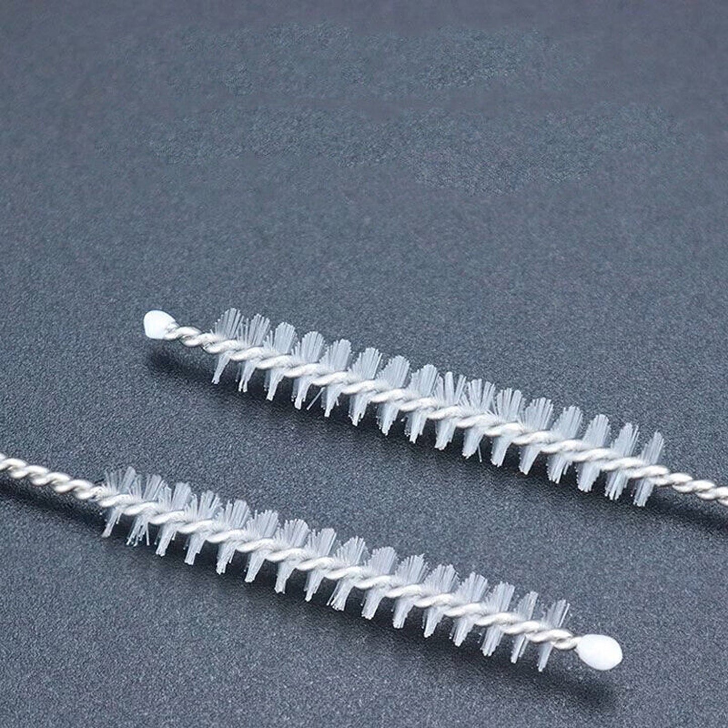 10pcs Reusable Nylon Straw Cleaning Brushes for Long Bottles and Tubes
