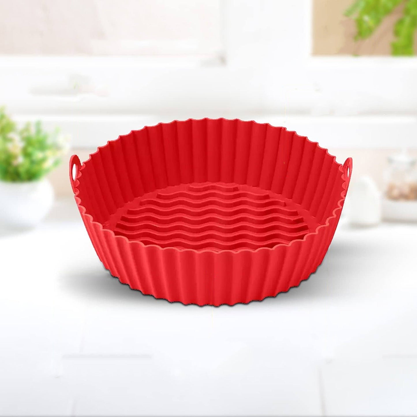Non-Stick Safe Silicone Pot Liner Basket for Air Fryer Baking Tray