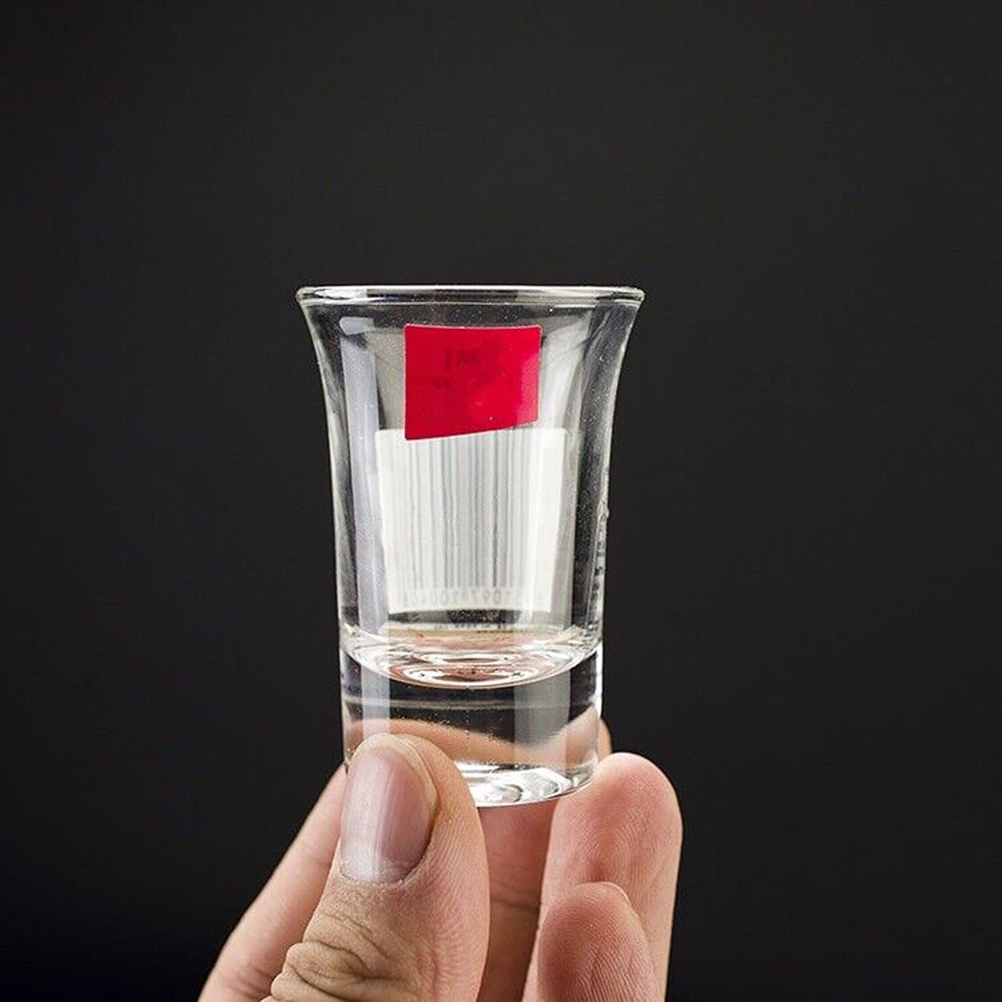Set of 12 Heavy Base Shot Glasses for Vodka Whiskey - 40ml