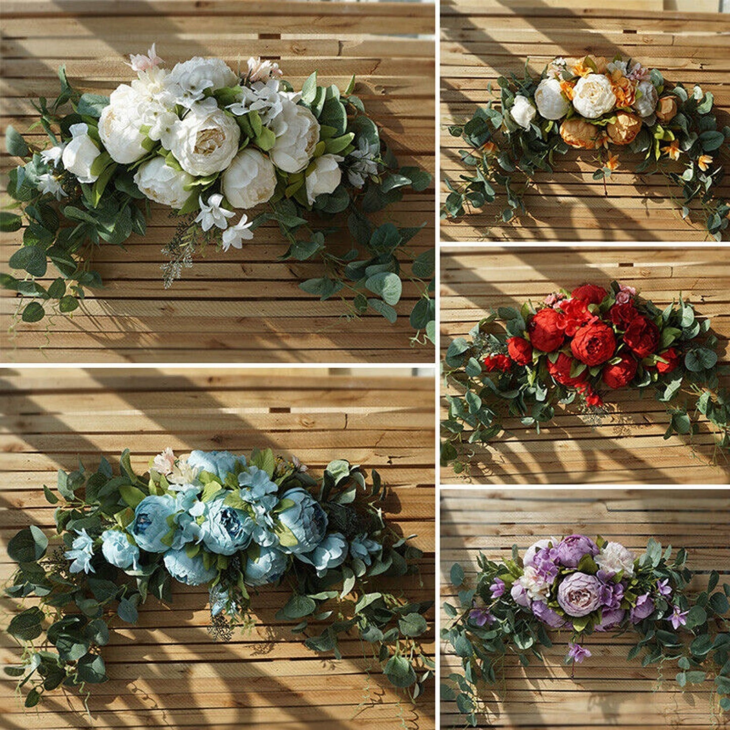 Floral Arch Bouquet Garland Artificial Wedding Door Lintel Decoration