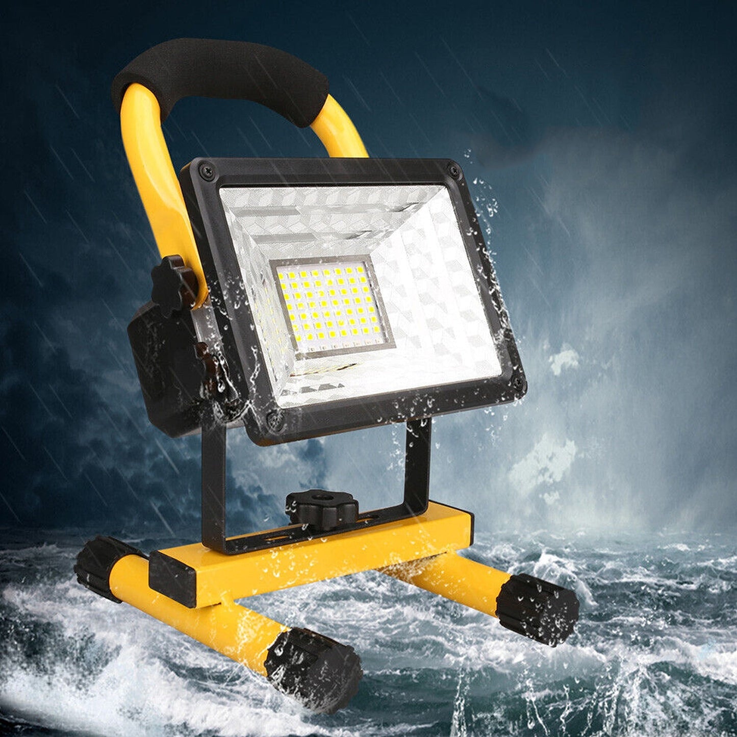 Rechargeable LED Work Torch Portable Outdoor Camping Light