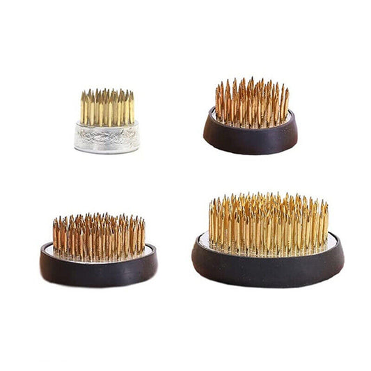 For Ikebana Kenzan Spiky Frog Fixed Tool Flower Arrangement Round Base