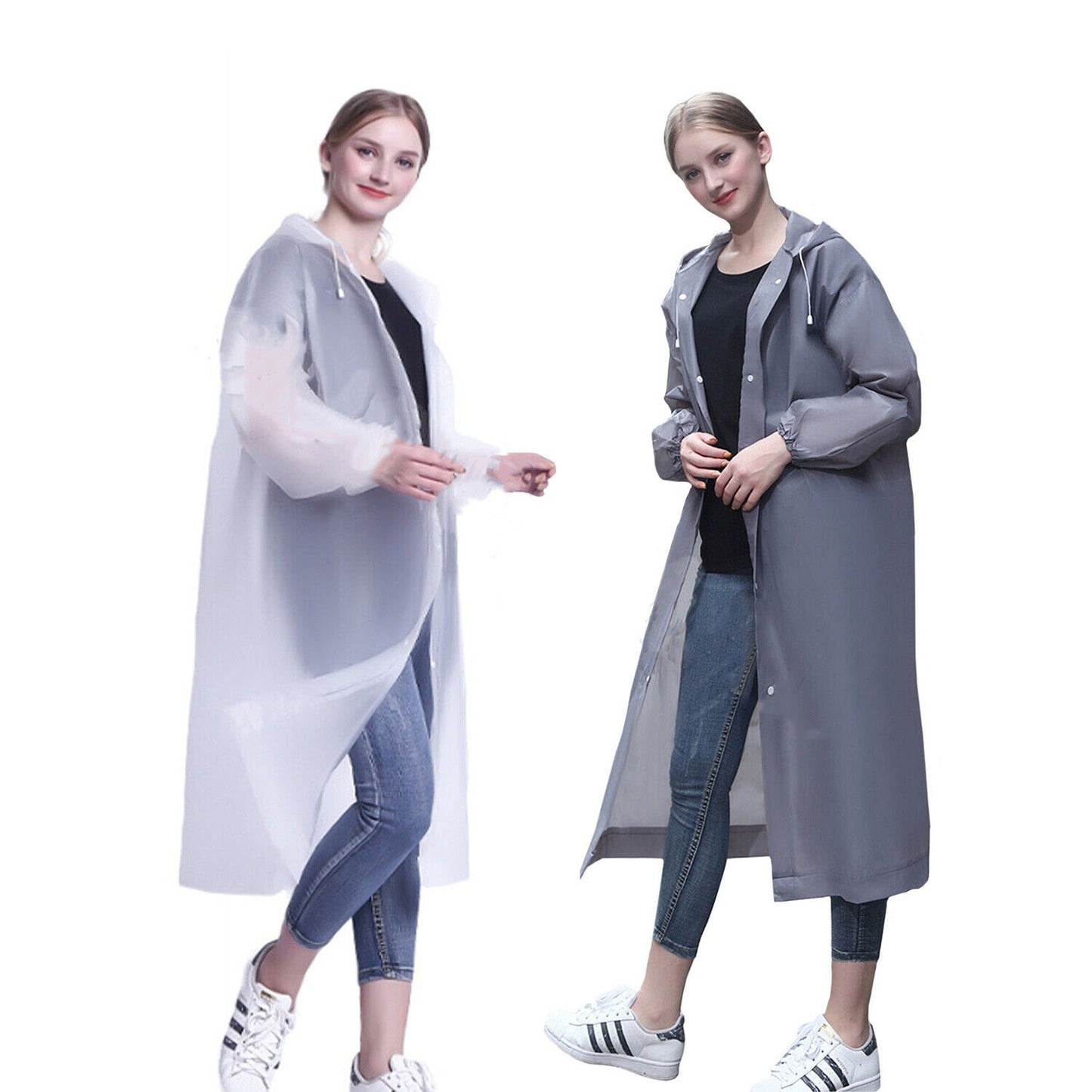 Windproof Rain Jacket Unisex Waterproof Outdoor Coat