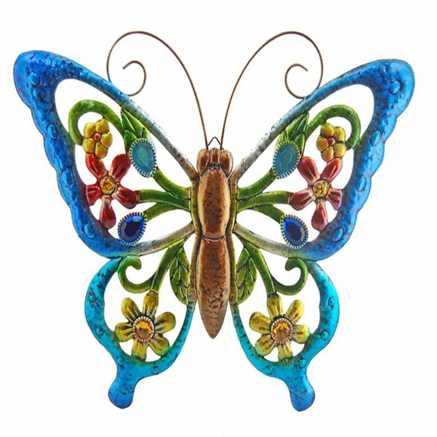 3D Butterfly Iron Wall Art Outdoor Garden Hanging Ornaments