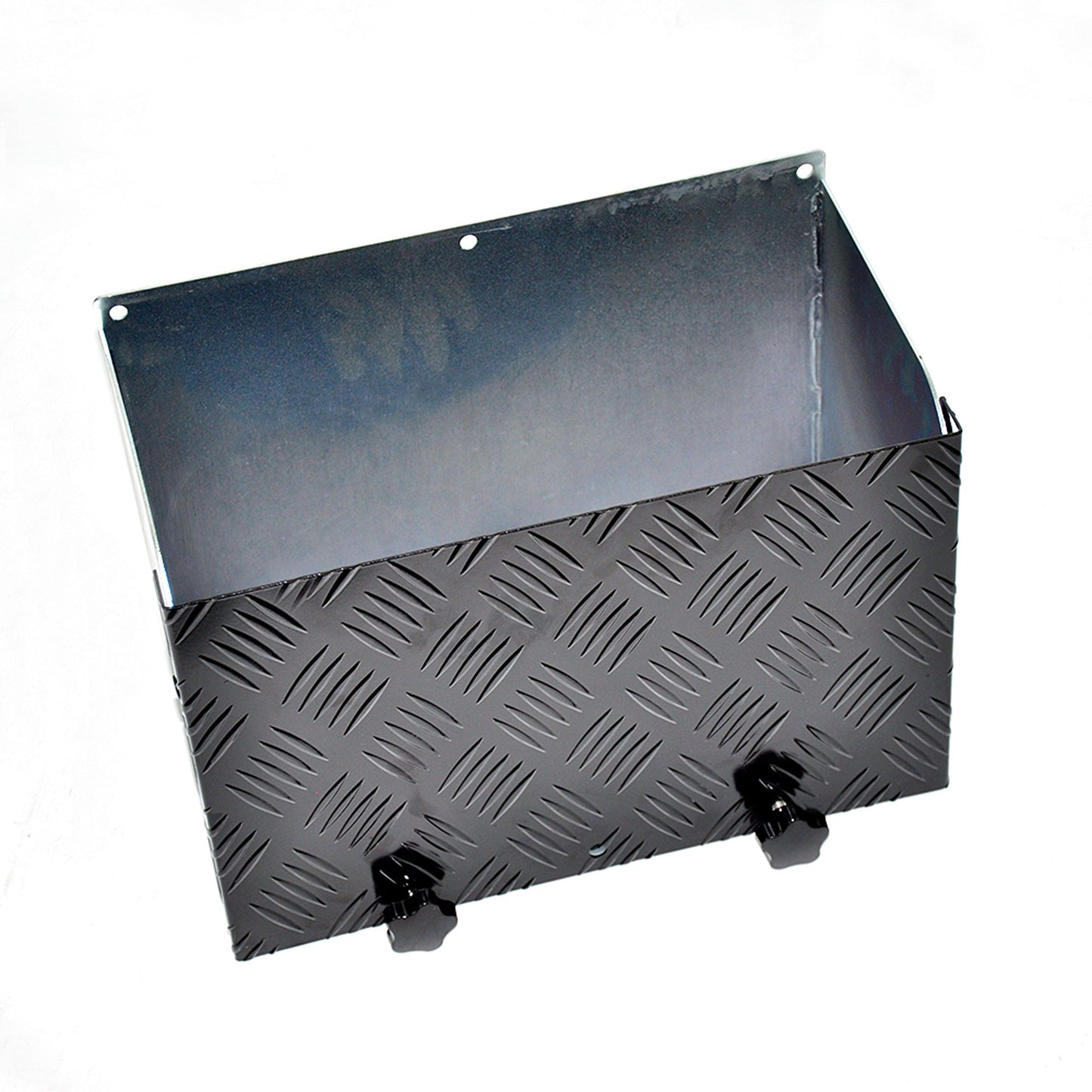 Galvanized Battery Box Set Sturdy Spare Part for Trailer and Caravan