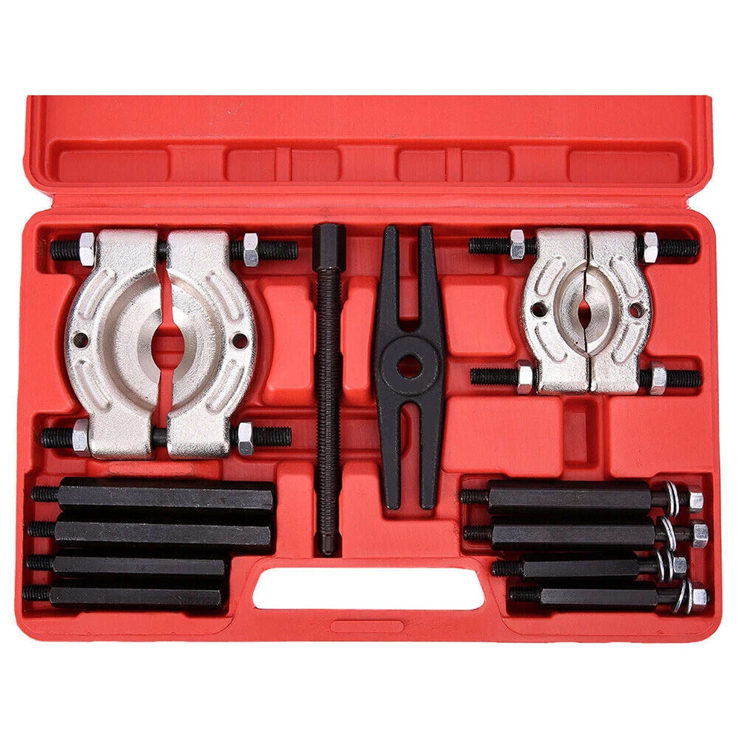 12pcs Bearing Puller Separator Set with Extension Bars for Automotive Repair