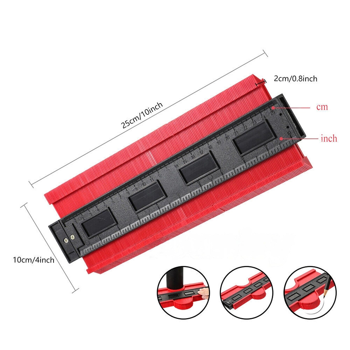 Outline Gauge for Contour Duplicating Master Saker Copy Profile Tool
