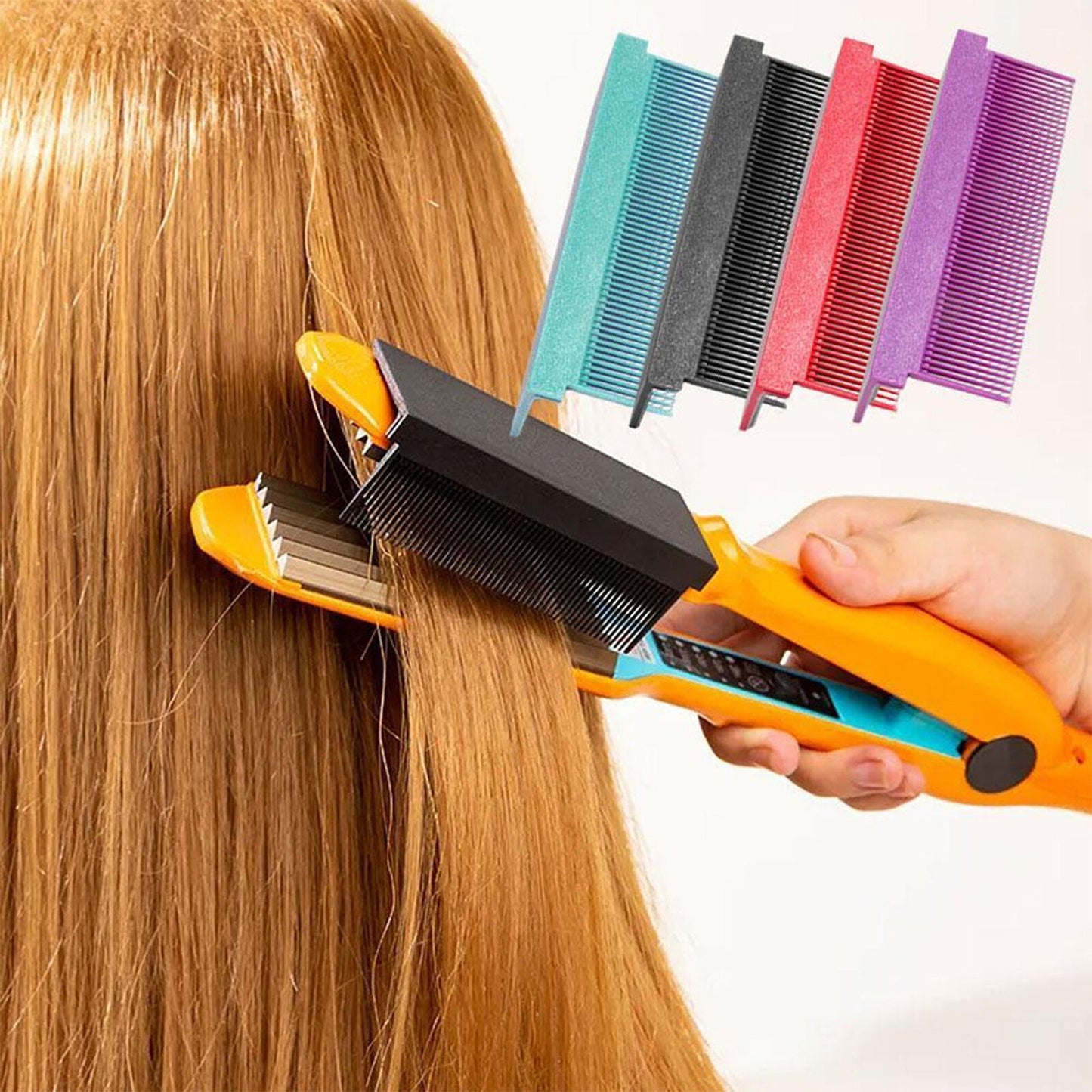 Hair Stylist Straightening Comb Attachment for Barber