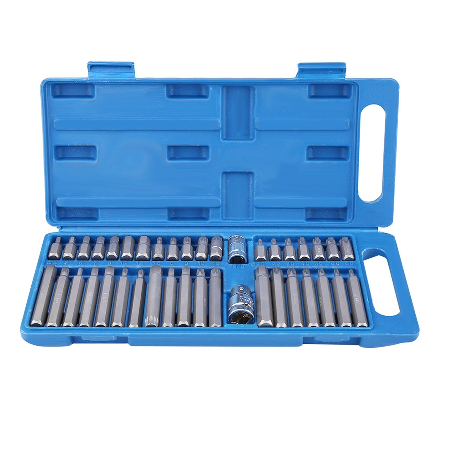 40pcs Allen Key Torx Hex Star and Spline Socket Bit Set