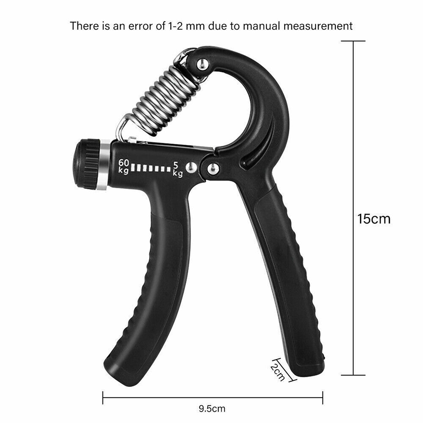 Adjustable Forearm Grip Strengthener Exerciser for Hand Workout