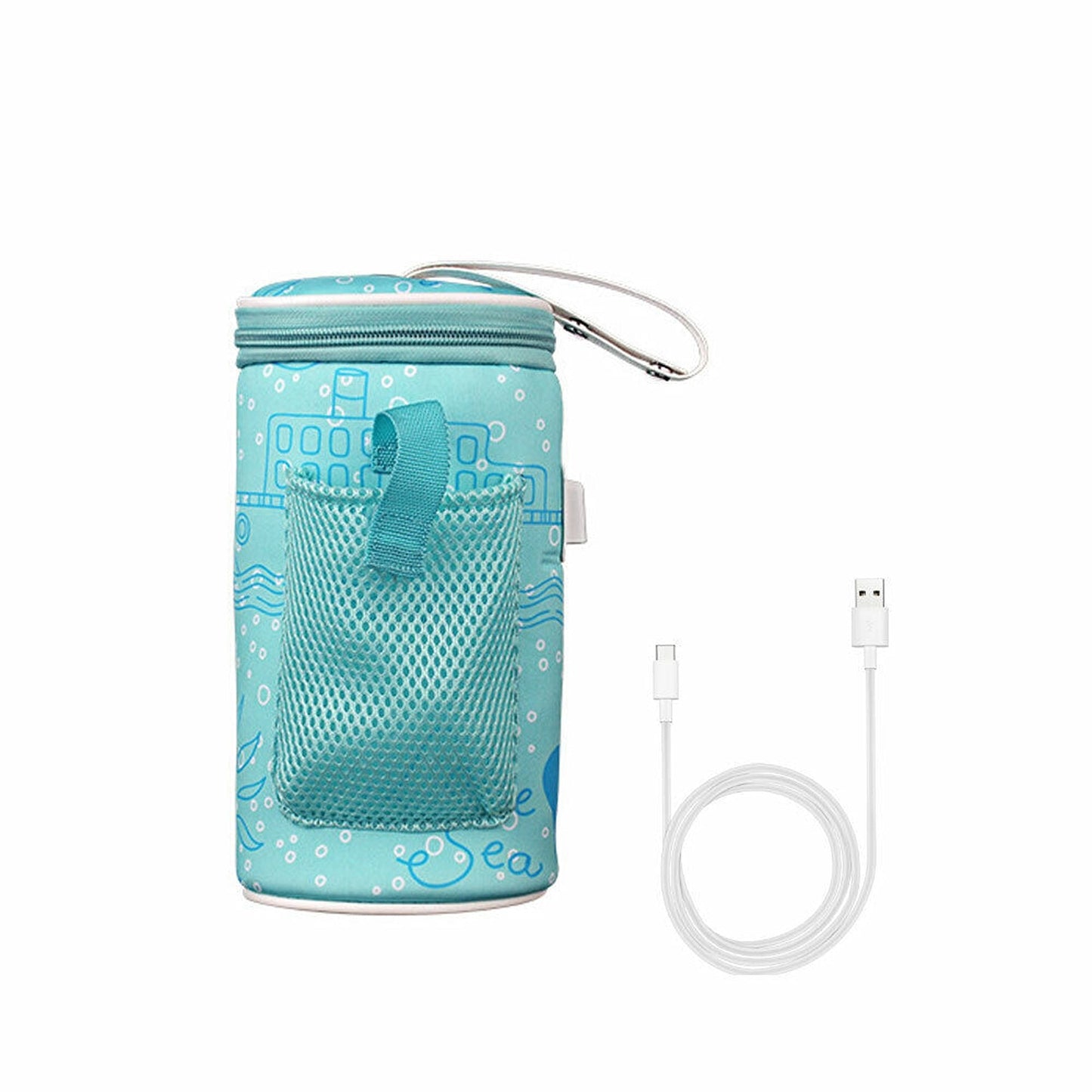 Portable USB Bottle Warmer for Travel Milk Heating