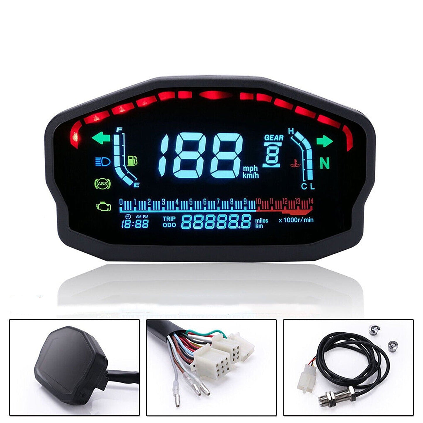 Speedometer Odometer Tachometer Motorcycle For Ducati Honda