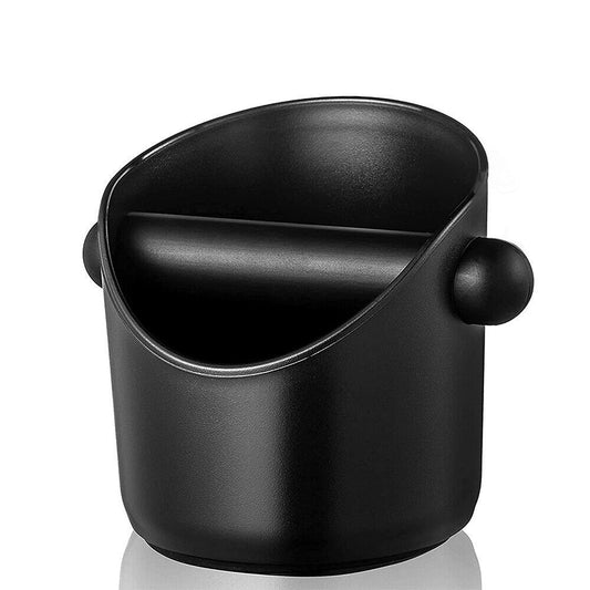 Espresso Coffee Grinds Knock Box Black Waste Container