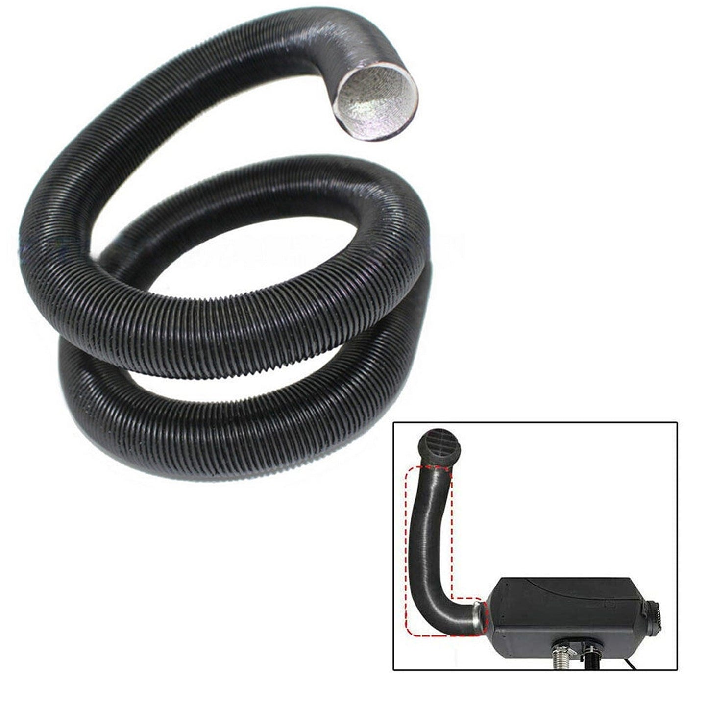Automotive Air Heater Duct Pipe with Vent Hose