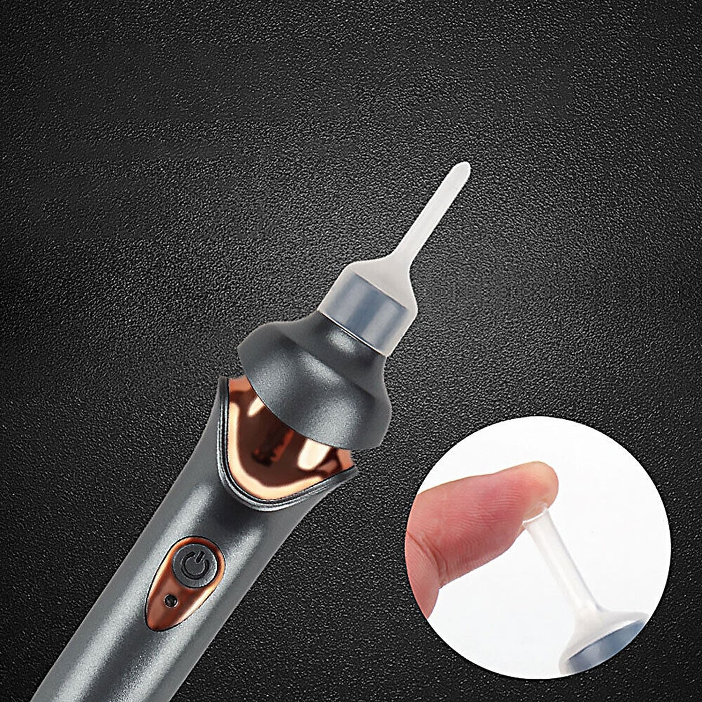 Vacuum Ear Wax Removal Tool with LED Light Ear Cleaner Scoop