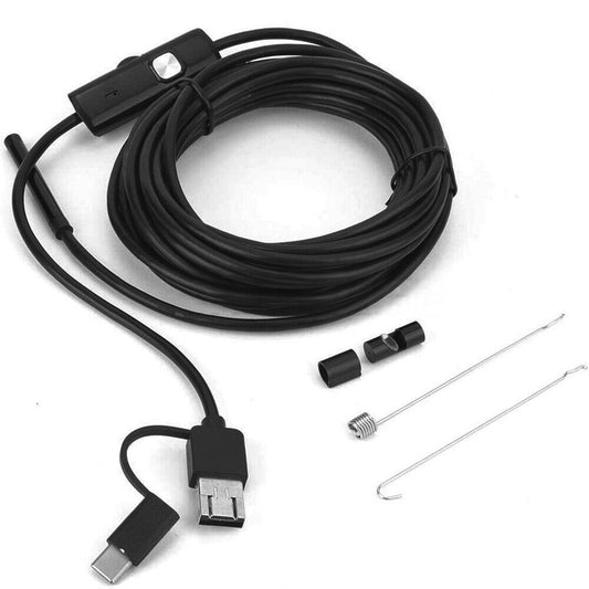 USB Type-C HD Endoscope for Android Waterproof Borescope Camera