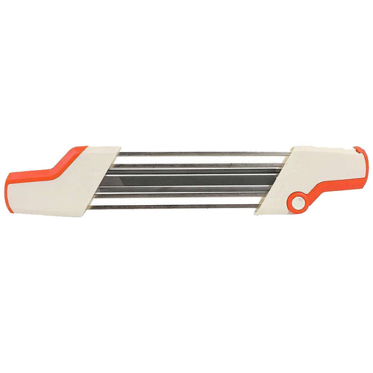 2-in-1 Chainsaw File Sharpener with Metal Chain Kits for Stihl 7/32 5.5mm