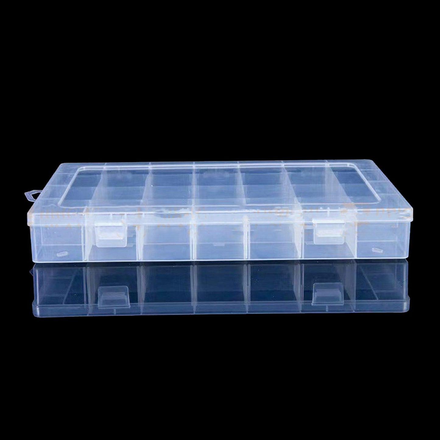 Craft Storage Container Large Plastic Box Compartment Organizer for Beads