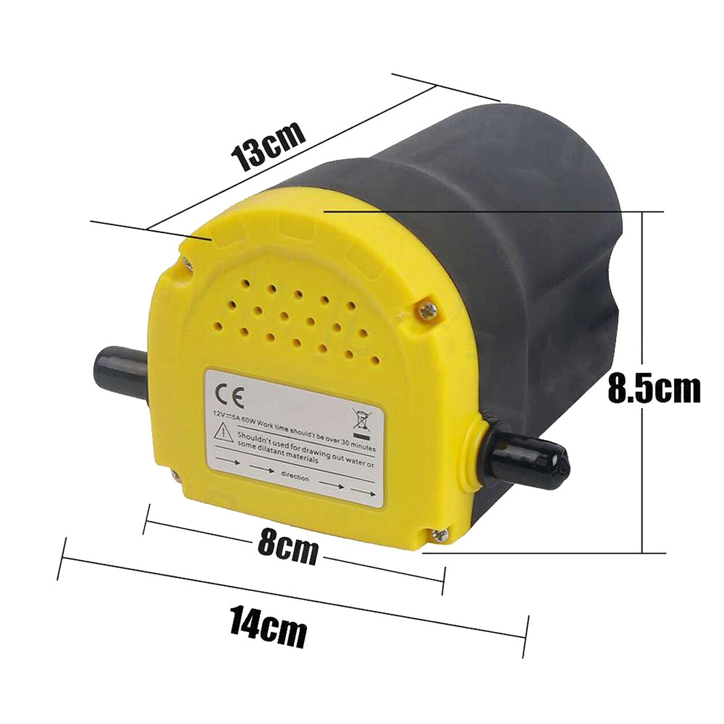 Oil and Diesel Fluid Suction Extractor Transfer Pump for Cars and Boats 12V