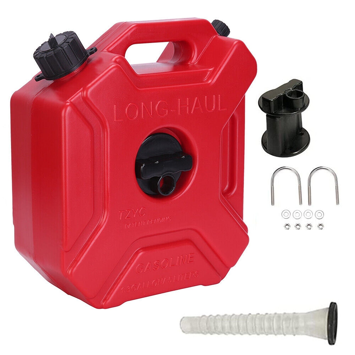 5L Heavy Duty Red Jerry Can with Free Holder